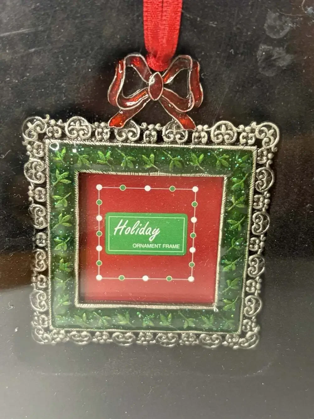 Holiday Set of 3 Ornate Ornament Frames Kohls ~3